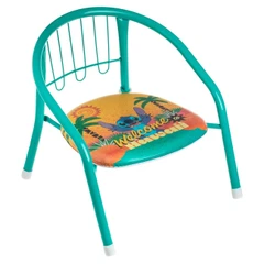 Детско столче Disney Stitch Hawaii, Метално, До 8кг., 36x35x36 cm, Мента